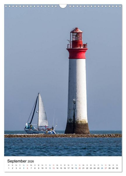 Produktbild: Leuchtt&uuml;rme an der Atlantikk&uuml;ste (Wandkalender 2026 DIN A3 hoch), CALVENDO Monatskalender