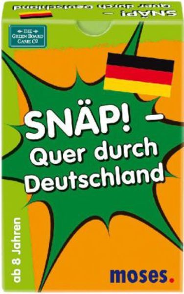 Moses Verlag GmbH SNÄP! (Kartenspiel), Quer durch Deutschland