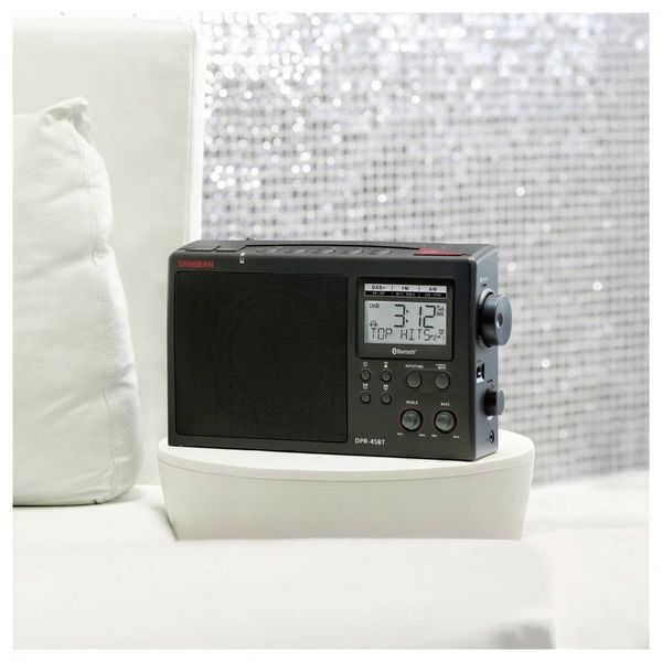 Produktbild: Sangean Tischradio DAB+, AM, FM DAB+, Bluetooth&reg; Schwarz