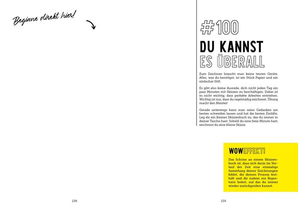 Produktbild: 100 geniale Zeichentricks &ndash; Mit praktischen &Uuml;bungsseiten