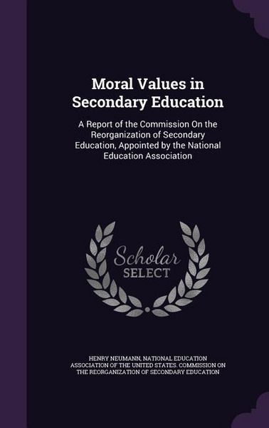 Produktbild: Moral Values in Secondary Education