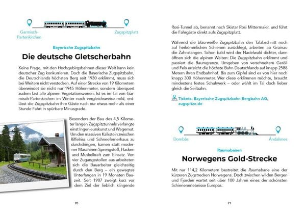 Produktbild: Der verr&uuml;ckteste Reisef&uuml;hrer mit dem Zug