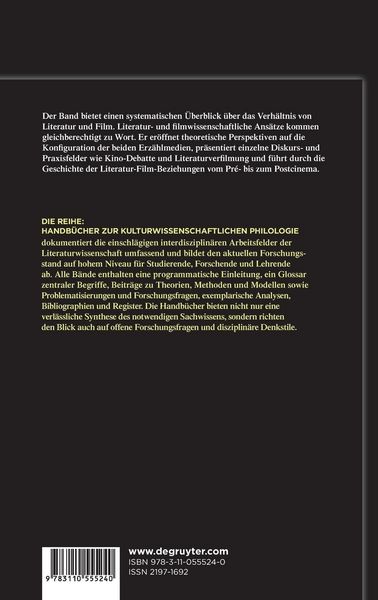 Produktbild: Handbuch Literatur & Film