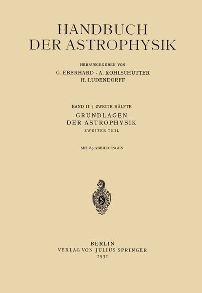 Produktbild: Grundlagen der Astrophysik