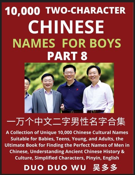 Produktbild: Learn Mandarin Chinese with Two-Character Chinese Names for Boys (Part 8)
