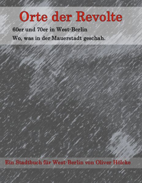 Produktbild: Orte der Revolte | West-Berlin