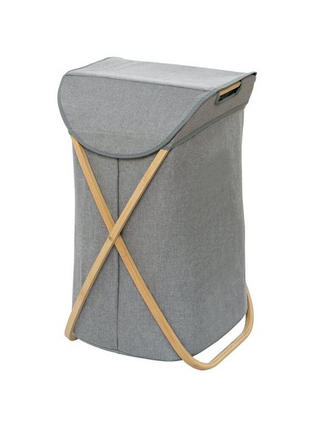 Produktbild: W&auml;schesammler Mod. Bahari aus Bambus, W&auml;schekorb, 79 l