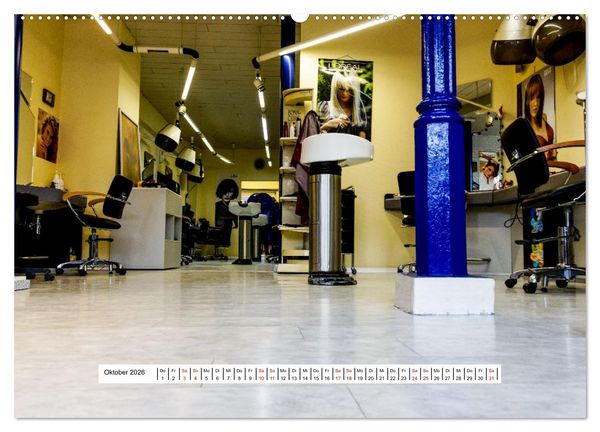 Produktbild: Friseursalons rund um den Globus (hochwertiger Premium Wandkalender 2026 DIN A2 quer), Kunstdruck in Hochglanz