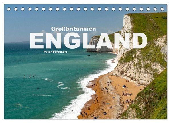 Großbritannien - England (Tischkalender 2025 DIN A5 quer), CALVENDO Monatskalender