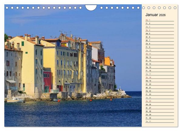 Produktbild: Istrien (Wandkalender 2026 DIN A4 quer), CALVENDO Monatskalender