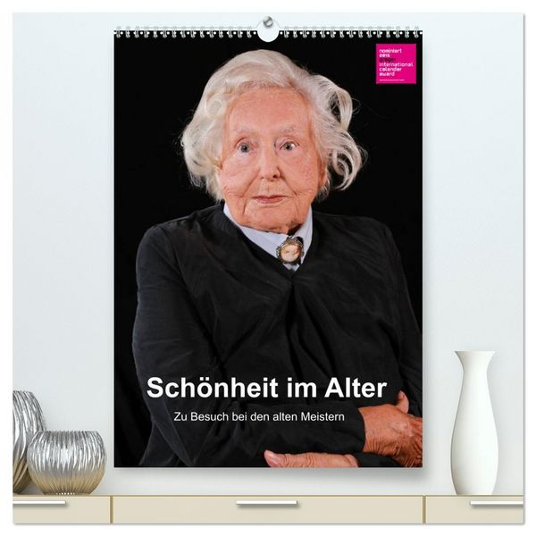 Produktbild: Sch&ouml;nheit im Alter - Zu Besuch bei den alten Meistern (hochwertiger Premium Wandkalender 2026 DIN A2 hoch), Kunstdruck in Hochglanz