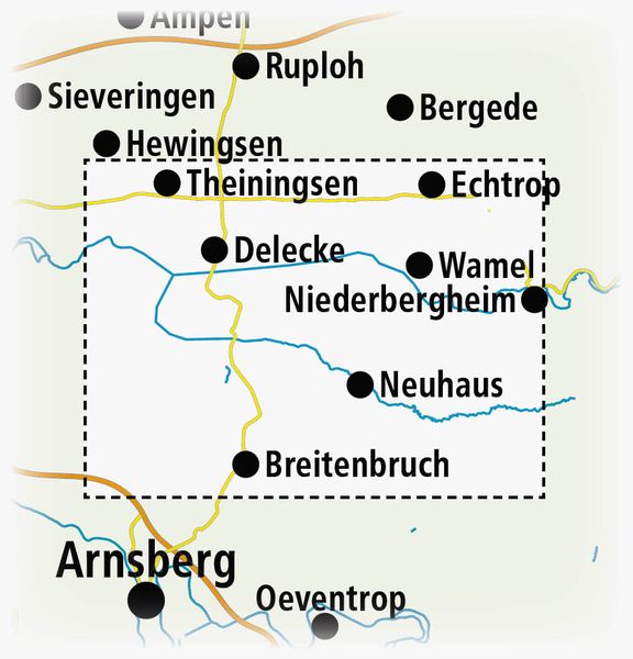 Produktbild: Möhnesee 1 : 25 000