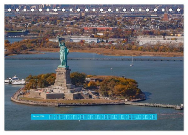 Produktbild: Sechs Tage New York (Tischkalender 2026 DIN A5 quer), CALVENDO Monatskalender