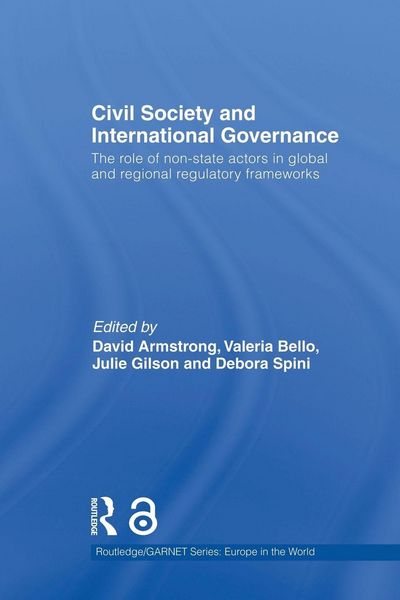 Produktbild: Civil Society and International Governance