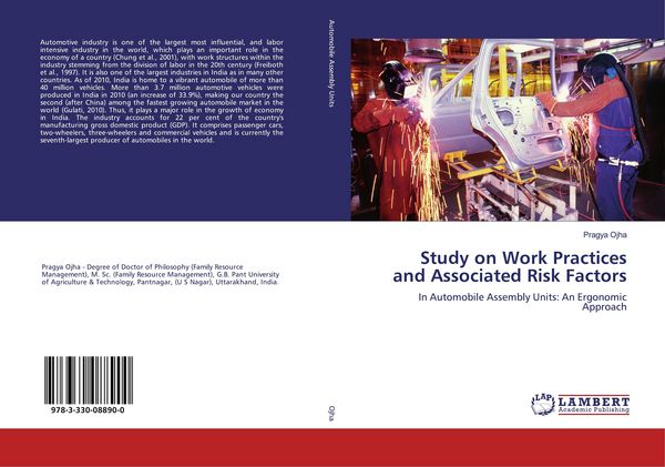 Produktbild: Study on Work Practices and Associated Risk Factors
