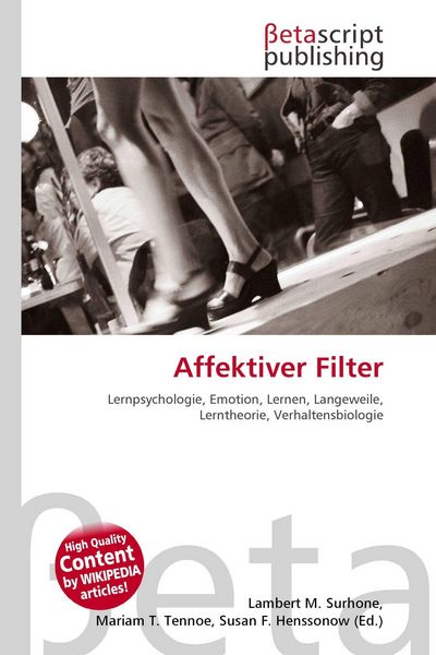 Produktbild: Affektiver Filter