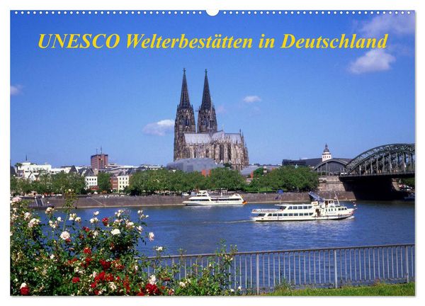 Produktbild: UNESCO Welterbest&auml;tten in Deutschland (Wandkalender 2026 DIN A2 quer), CALVENDO Monatskalender