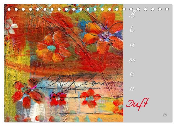 Produktbild: Blumenduft (Tischkalender 2026 DIN A5 quer), CALVENDO Monatskalender