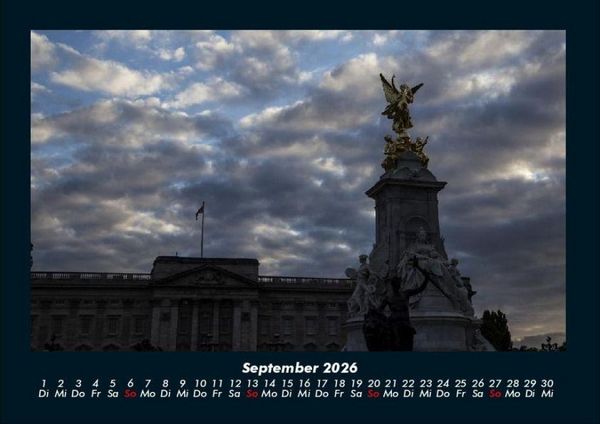 Produktbild: Londons sch&ouml;nste Seiten 2026 Fotokalender DIN A4