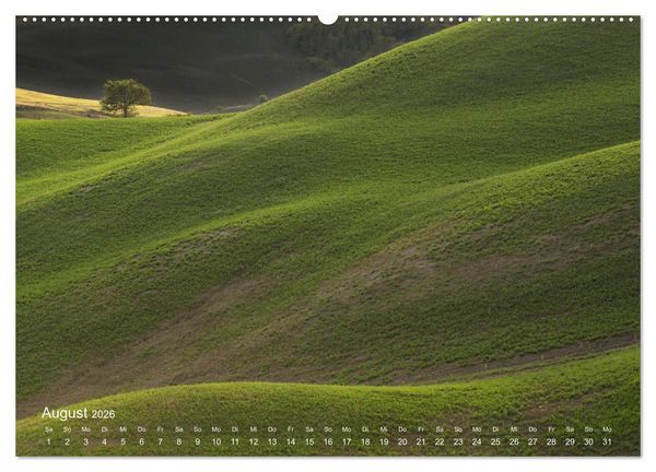 Produktbild: Traumblicke Toskana - Licht, Land, Leben (Wandkalender 2026 DIN A2 quer), CALVENDO Monatskalender