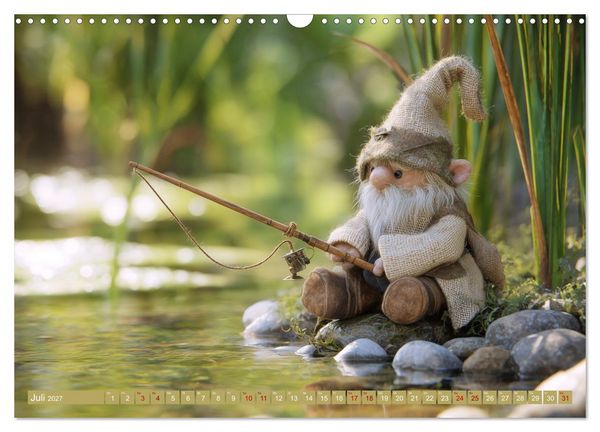 Produktbild: Wichtelgl&uuml;ck zwischen Wald und Wiese (Wandkalender 2027 DIN A3 quer), CALVENDO Monatskalender
