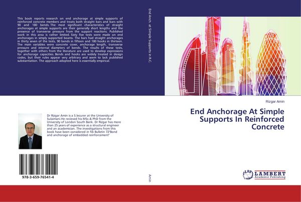 Produktbild: End Anchorage At Simple Supports In Reinforced Concrete