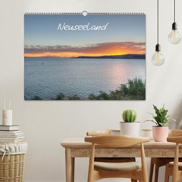 Produktbild: Neuseeland (Wandkalender 2026 DIN A2 quer), CALVENDO Monatskalender