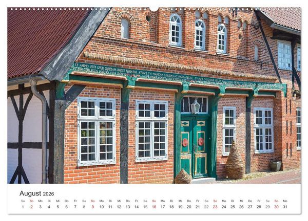 Produktbild: 750 Jahre Meldorf (hochwertiger Premium Wandkalender 2026 DIN A2 quer), Kunstdruck in Hochglanz