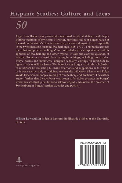 Produktbild: Borges, Swedenborg and Mysticism