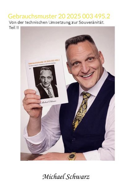 Gebrauchsmuster 20 2025 003 495.2, Taschenbuch von Michael Schwarz, BoD – Books on Demand, 9783695748617