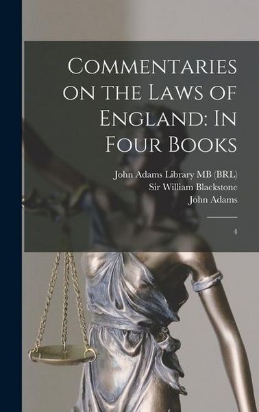 Produktbild: Commentaries on the Laws of England