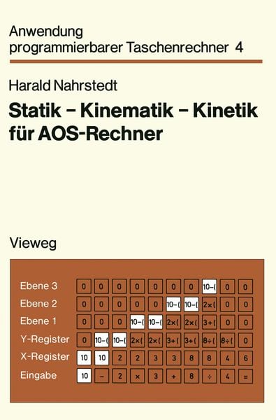 Produktbild: Statik &mdash; Kinematik &mdash; Kinetik f&uuml;r AOS-Rechner