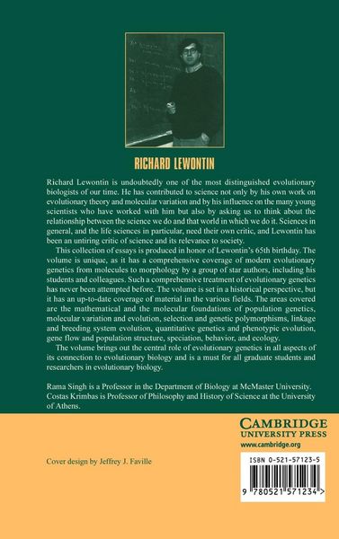 Produktbild: Evolutionary Genetics