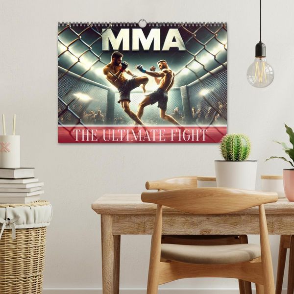 Produktbild: MMA UK - The ultimate fight (Wall Calendar 2026 DIN A3 landscape), CALVENDO 12 Month Wall Calendar