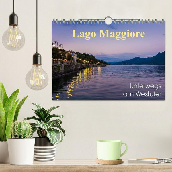 Produktbild: Lago Maggiore - Unterwegs am Westufer (Wandkalender 2026 DIN A4 quer), CALVENDO Monatskalender