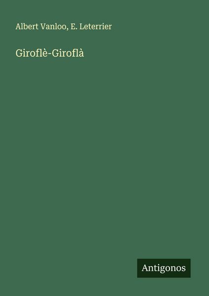 Produktbild: Girofl&egrave;-Girofl&agrave;