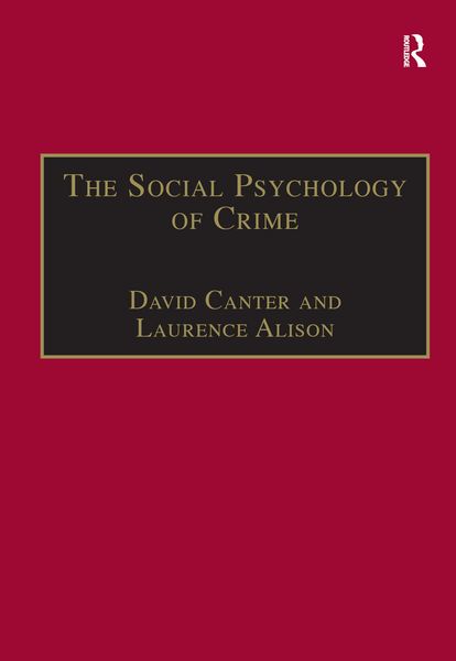 Produktbild: The Social Psychology of Crime