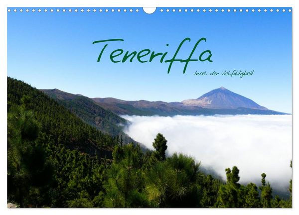 Produktbild: Teneriffa - Insel der Vielf&auml;ltigkeit (Wandkalender 2026 DIN A3 quer), CALVENDO Monatskalender
