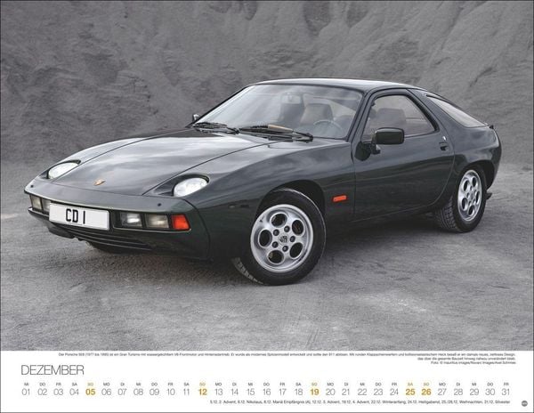 Produktbild: Legend&auml;re Autos Posterkalender 2027
