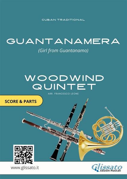 Produktbild: Guantanamera - Woodwind Quintet score & parts