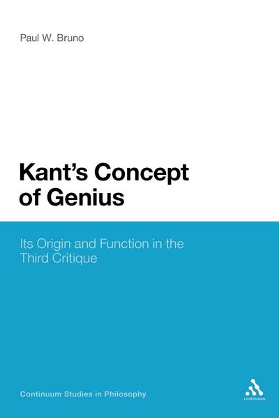 Produktbild: Kant's Concept of Genius