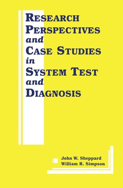 Produktbild: Research Perspectives and Case Studies in System Test and Diagnosis