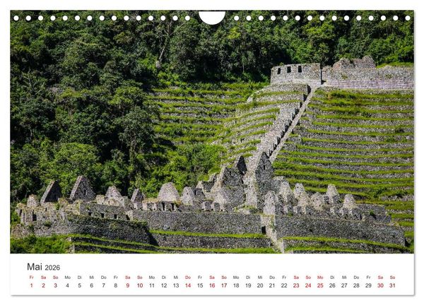 Produktbild: Macchu Picchu (Wandkalender 2026 DIN A4 quer), CALVENDO Monatskalender