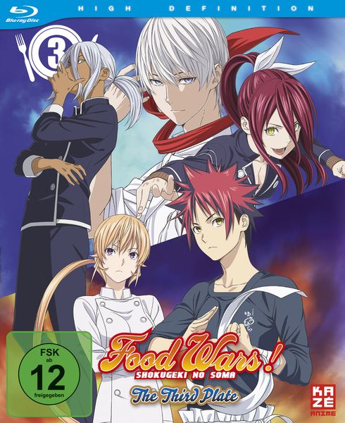 Produktbild: Food Wars! The Third Plate - 3. Staffel - Blu-ray 3