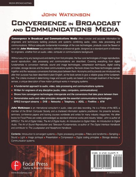 Produktbild: Convergence in Broadcast and Communications Media