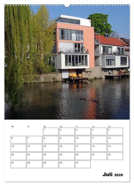 Produktbild: Mein Erfurt (Wandkalender 2026 DIN A2 hoch), CALVENDO Monatskalender