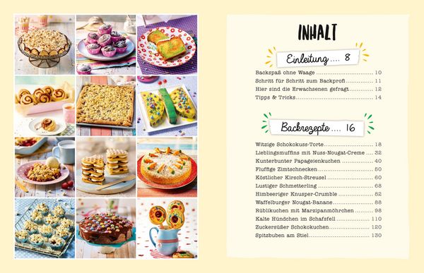 Produktbild: Kinderleicht backen nach Bildern. Das clevere Back-Set f&uuml;r Kinder ab 6 Jahren