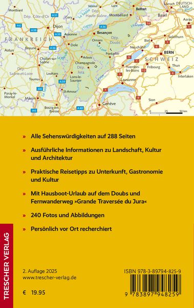 Produktbild: TRESCHER Reiseführer Französischer Jura