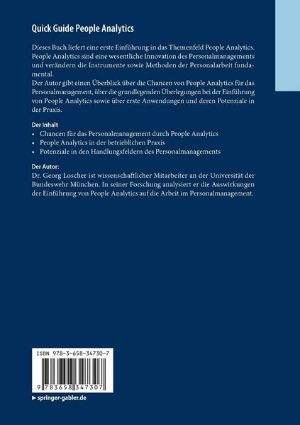 Produktbild: Quick Guide People Analytics