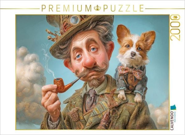 CALVENDO Puzzle Humorvolle Cartoons | 2000 Teile Lege-Größe 90x67cm Foto-Puzzle für glückliche Stunden